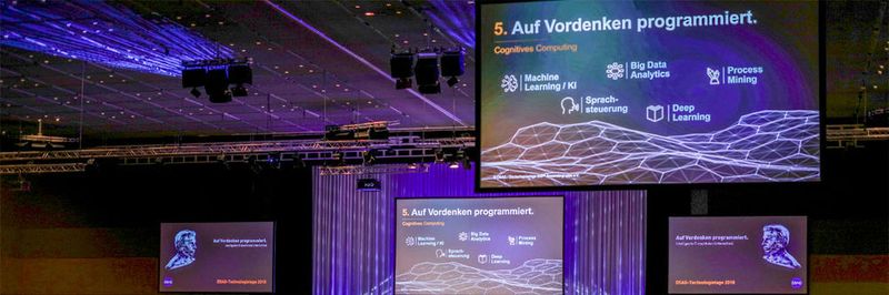Flexibel und schnell in die hybride IT-Welt: „Auf Vordenken programmiert“, so das Motto der DSAG-Technologietage 2018.