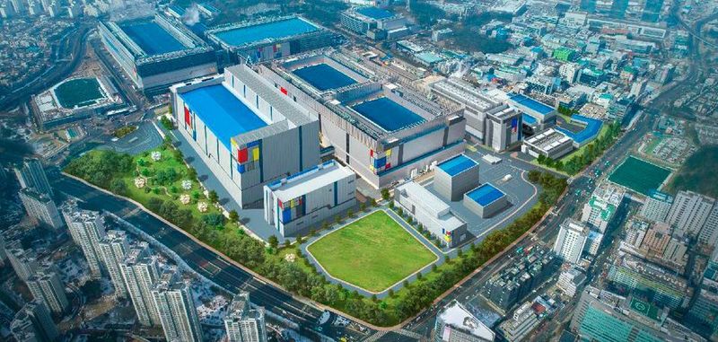 Großes für ganz Kleines: So soll Samsungs neues Werk für die hochkomplexe 7LPP-EUV-Fertigung in Hwaseong/Korea ausschauen.