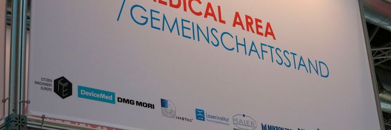 Rund ein Dutzend Unternehmen und Organisationen haben auf der Medical Area ihre Kompetenzen bei der Herstellung medizintechnischer Produkte präsentiert.