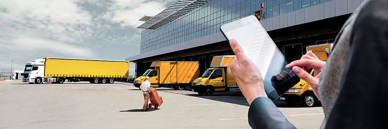 Auf der Logimat stellt DBH sein Versandsystem Advantage Delivery und das dazugehörige Frachtkostenmanagement vor und berät Versender zu Optimierungsmöglichkeiten für ihre Versandprozesse.