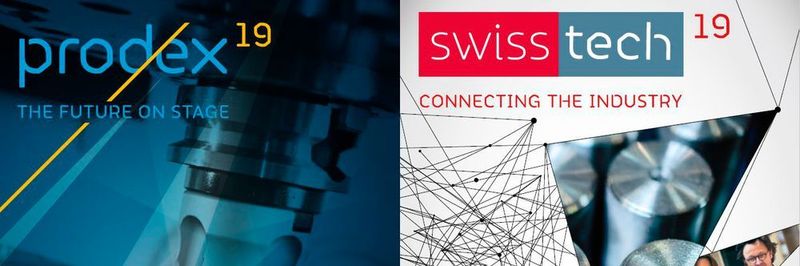 Im Mai 2019 ist es wieder soweit: Das Messe-Power-Duo Prodex und Swisstech präsentiert sich vom 14.-17. Mai 2019 in der Messe Basel und ist mit neuem Erscheinungsbild am Puls der Zukunft.