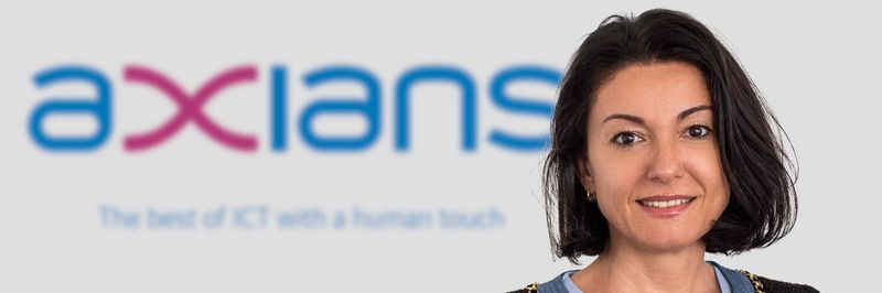 Diana Coso kurz nach ihrem Start als Axians-CEO.