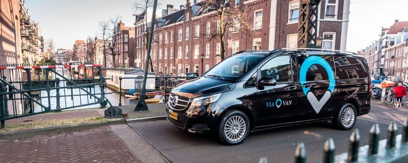 Viavan startet App-basierten On-Demand Ridesharing-Dienst in Amsterdam.