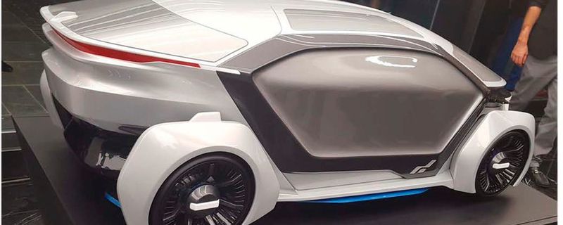 Iconiqs vollautomatisiertes Fahrzeug (Stufe 5): der „ICONIQ L5“.