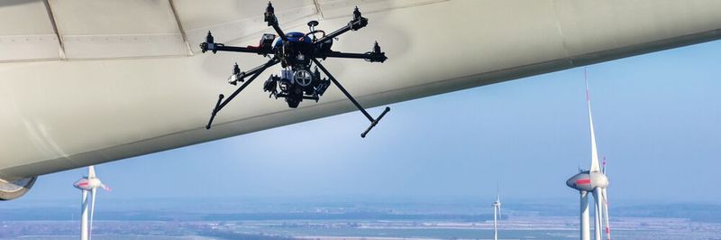 Mit dem SpaceMouse Module können unter anderen Drohnen gesteuert werden.