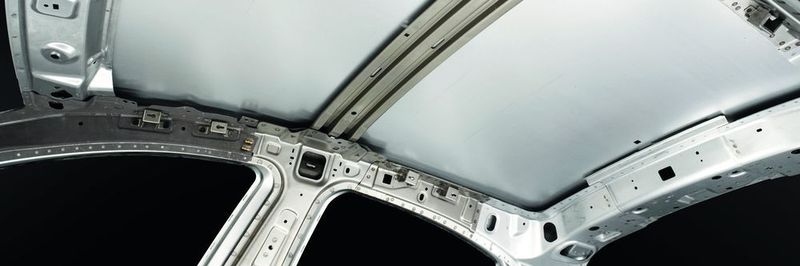 Dieser Dachträger ist ein typisches Anwendungsbeispiel für den CP800 von Tata Steel.