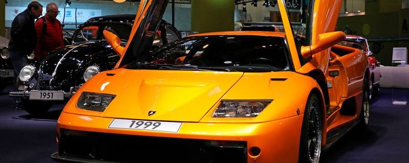 Techno-Classica 2018: Erster Lamborghini aus dem VW-Konzern.