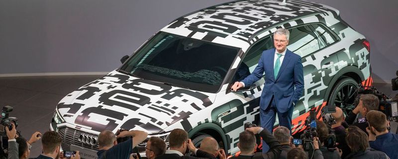 Große Ziele: Audi-Chef Rupert Stadler hofft, mit dem E-tron ein Erfolgsmodell im Köcher zu haben.