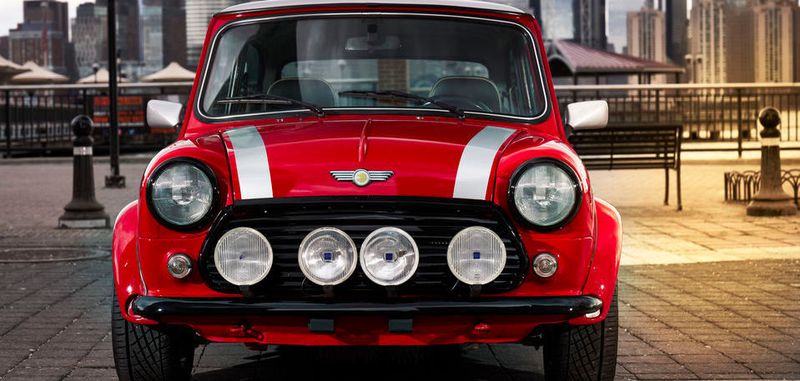 Lediglich 770 Kilogramm soll der elektrische Ur-Mini wiegen.