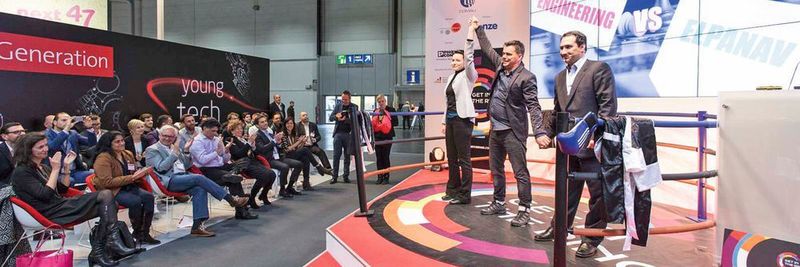 Neues Format auf der Cemat: der Logistics Fight Club mit drei „Wortgefechten“ pro Messetag in der Speakers’ Corner.