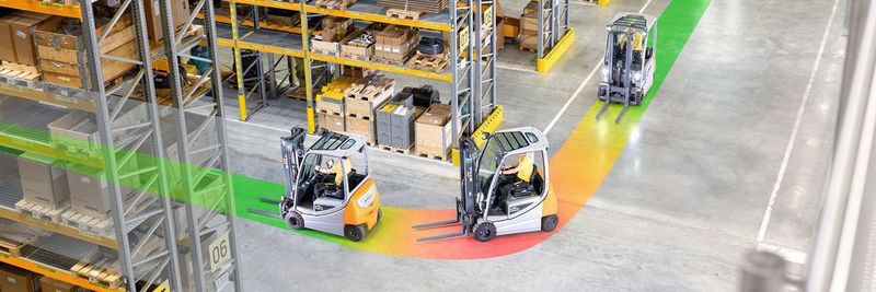 Der „RX 20“ verfügt über Curve Speed Control, das automatisch die Geschwindigkeit in Kurven dem Lenkwinkel anpasst.