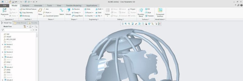 Aus Creo 5.0 heraus lassen sich Additive Manufacturing-Anlagen direkt ansteuern.