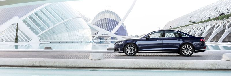 The Audi A8 is the ultimate example of a successful lightweight concept in a premium car.