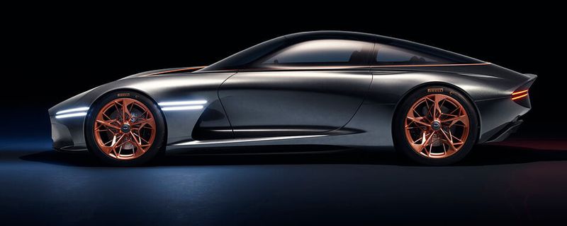 Mit dem Essentia zeigt die Hyundai-Tochter Genesis das schicke Konzept eines GT-Sportwagens mit rein elektrischem Antrieb.