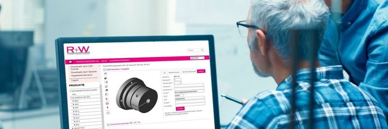 Durch das Online-CAD-Tool können Interessierte ihre Wunschkupplung mit wenigen Klicks am eigenen Bildschirm selbst entwerfen.