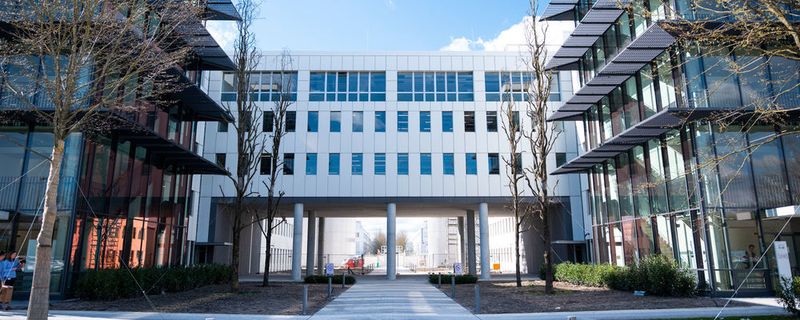 Der neue BMW-Campus in Unterschleißheim auf 23.000 Quadratmeter Bürofläche bietet Platz für 1.800 Mitarbeiter.