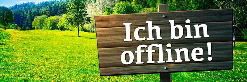 Die meisten Teilnehmer einer BVDW-Studie gönnen sich Zeiten, in denen sie online nicht erreichbar sind.