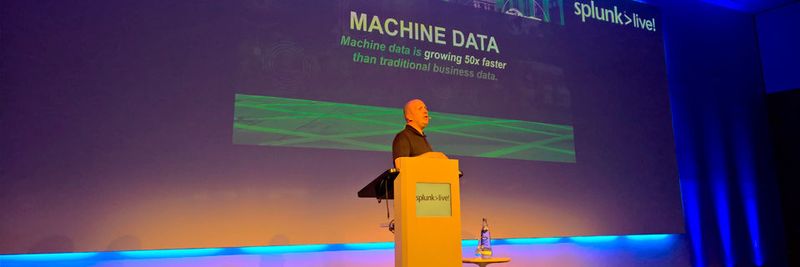 „Maschinendaten werden sich in den nächsten Jahren verfünfzigfachen“, erklärt Frank Böning, Vice President Central Europe bei Splunk.