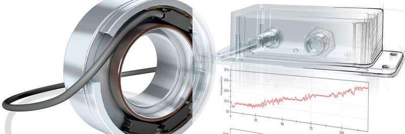 Mit Variosense entwickelte Schaeffler eine Kombination aus Standard-Wälzlager und Sensorcluster-Ring.