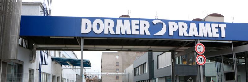 The Dormer & Pramet production is located in Šumperk, Czech Republic.