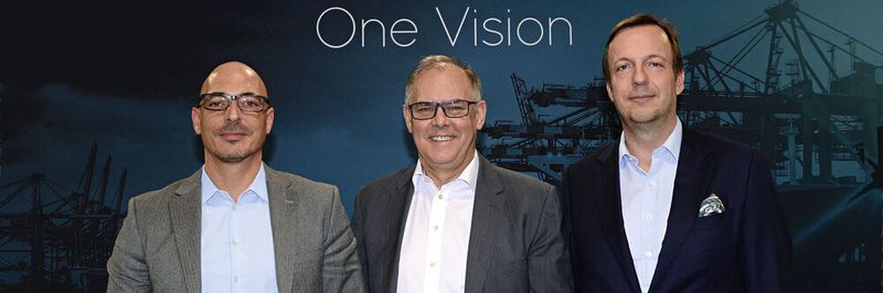 Die Nuvias-Manager lassen sich von einer Vision leiten (v. l.): Helge Scherff (Vice President Central Region), Paul Eccleston (CEO) und Nils Hantelmann (Vice President Corporate Development).