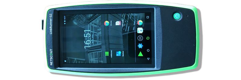 Der LAN-Tester LinkRunner G2 von Netscout ist einfach zu bedienen, funktional und nicht zuletzt dank seiner App-Fähigkeit ein äußerst nützliches Admin-Werkzeug.
