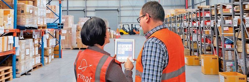 „Mobile-Logistic“-Lösungen von All for One Steeb laufen mit einem modernen Oberflächengenerator auf Endgeräten wie Scannern, Smartphones, Staplerterminals und Datenbrillen.