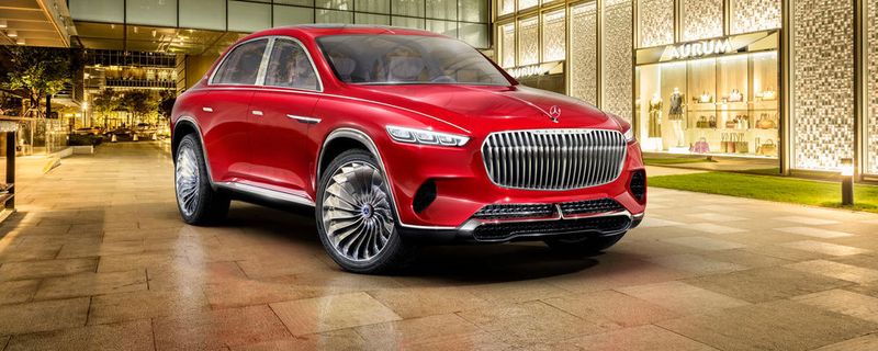 Das Showcar verkörpert Luxus schlechthin – wie schon der Name sagt: „Vision Mercedes-Maybach Ultimate Luxury“.