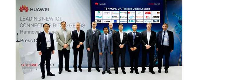 AII, Avnu Alliance, ECC, Fraunhofer FOKUS, Huawei, Schneider Electric und weitere Stakeholder kündigen das „TSN + OPC UA Testbed“ an.