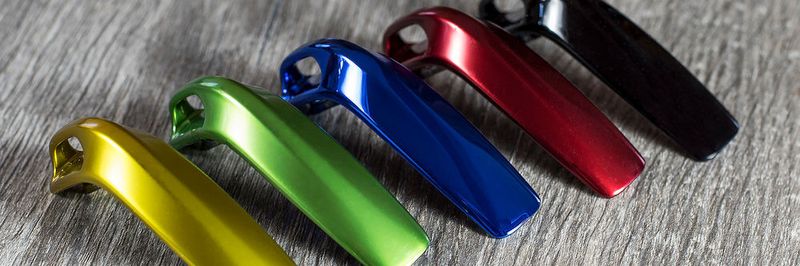 Beliebige Farben auf galvanisierten Oberflächen lassen sich mit dem neuen 2K-System WB Lasutec verwirklichen.
