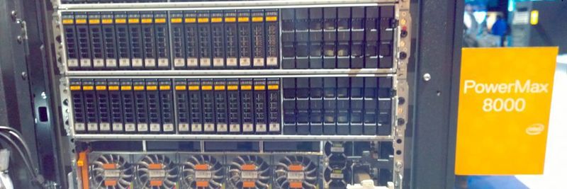Das All-Flash-Array Powermax 8000 ist das neue Storage-Flaggschiff von Dell EMC. Es ist auch für kommende Technologien wie Storage Class Memory und NVMe-over-Fabric vorbereitet.