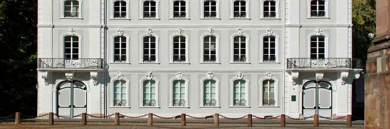 Das Saarland, hier ein Ausschnitt der Staats-kanzlei, will mit dem IT-Kooperationsrat der Umsetzung seines OZG-kompatiblen Landesportals ein großen Schritt näher kommen