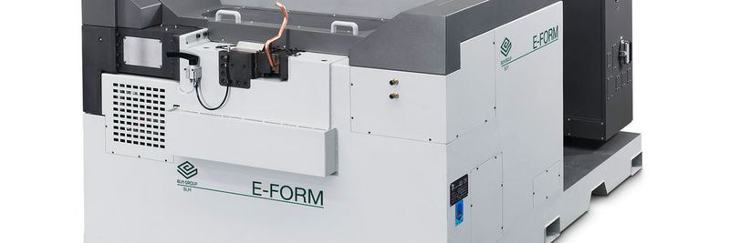 Das Rohrbearbeitungssystem E-Form kann mit bis zu neun Arbeitsstationen für das Endenumformen, Spanen und Rollen konfiguriert werden.
