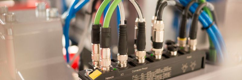 Mit den I/O-Modulen TBEN-S werden alle Signale über Profinet zur Steuerung geführt