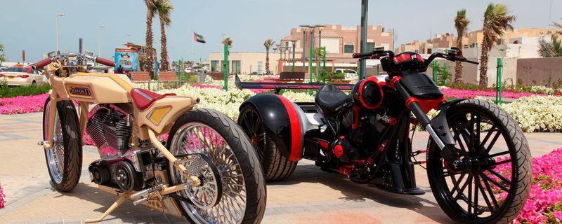 Wächst und gedeiht: die 4. Customshow Emirates in Abu Dhabi.