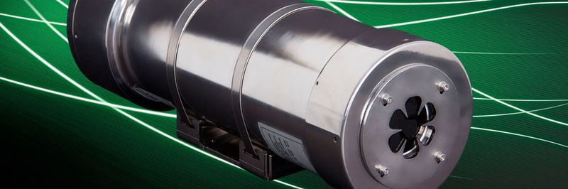 Atex-Gehäuse mit Germaniumfenster für Wärmebildkameras Pyroview 380L und Pyroview 640L sowie LWIR-Pyrometer der Pyrospot-Serien 10 und 44.