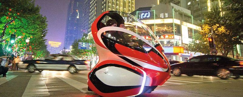 Bereits im Jahr 2010 stellte GM auf der World Expo in Shanghai mit dem EN-V Concept seine Vision für die Mobilität von morgen vor.