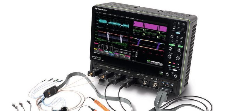 Jedes Detail im Blick: Teledyne LeCroy hat bei seiner Serie WavePro HD eine komplett neue Chip-Architektur mit 8 GHz verbaut. Zudem arbeitet in den Geräten ein A/D-Wandler mit einer Auflösung von 12 Bit.