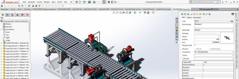 Einen fließenden Übergang von Entwicklung und Fertigung in den kaufmännischen Bereich soll die ERP-Software RPS bieten.