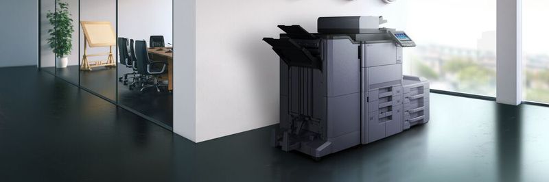 Das A3-Multifunktionssystem TASKalfa 9002i ist auf eine hohe Druckgeschwindigkeit ausgelegt. Zusätzlich bringt Kyocera noch vier weitere Schwarzweiß-Multifunktionssysteme auf den Markt.