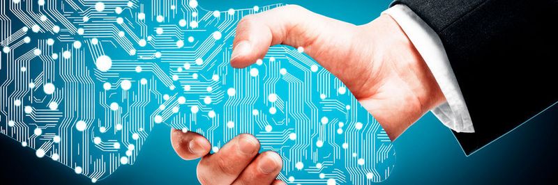 Bei der Digitalen Transformation arbeiten viele Unternehmen mit externen Dienstleistern zusammen, um die Umsetzung bewältigen zu können.