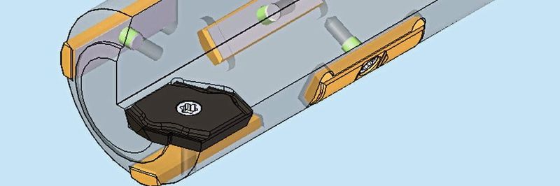 Indexable inserts increase the quality of the bore in single-lip drills, as well as process reliability.