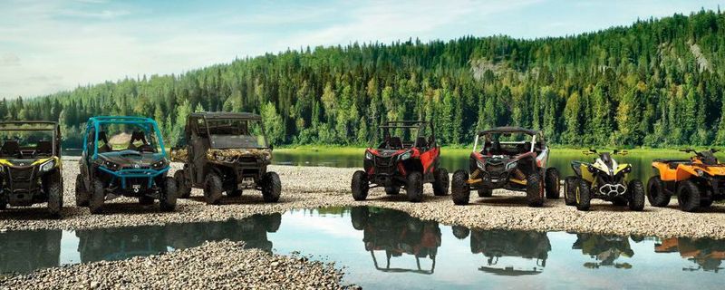 Das Can-Am Offroad-Lineup für das Modelljahr 2019.