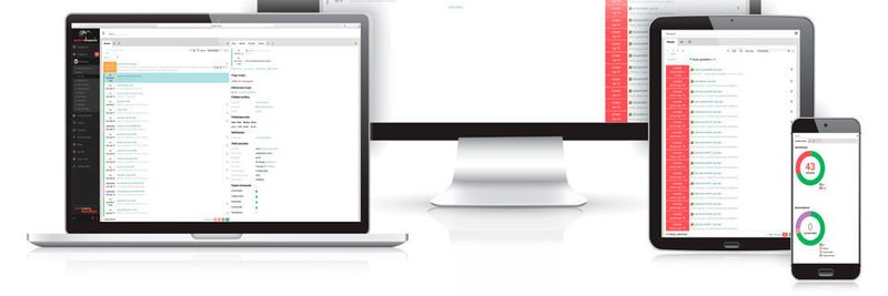 Dank HMTL5 und responsivem Design soll das Interface von NetEye 4 auf verschiedensten Endgeräten gut aussehen.