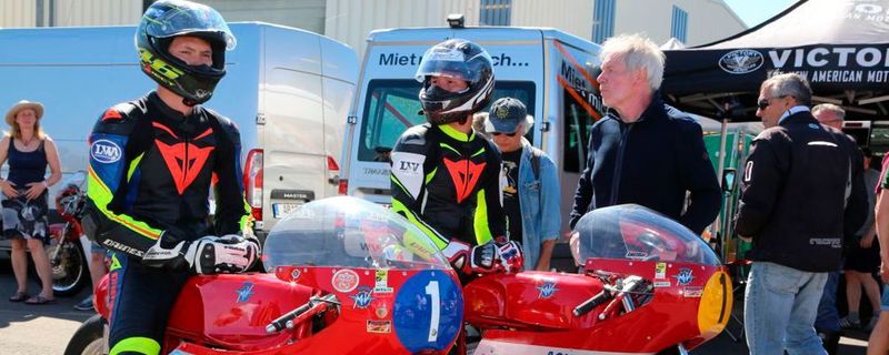 Die legendären MV Agusta-Rennmaschinen werden die Zuschauer auf dem Flugplatzkurs in Walldürn begeistern.