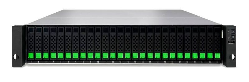 Das XCubeFAS XF2026 ist das erste All-Flash-SAN des taiwanischen Herstellers Qsan. Es kann mit mit einer breiten Palette von SAS- oder SATA-SSDs bestückt werden.