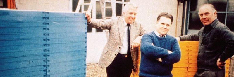 Vor 40 Jahren: Entwicklung der ersten Faltbox Europas.