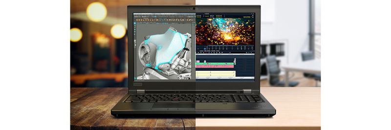 Das Thinkpad P52 soll bei Anwendungen wie 3D-Animation, CAD oder professioneller Videobearbeitung mit Intel-Hexacore-CPU und Nvidia Quadro P3200 eine sehr hohe Leistung liefern.