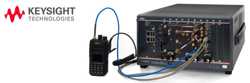 In Kombination mit dem Keysight M8920A Radio Test Set biete die Lösung eine komplette Plattform zum Testen von Funkgeräten.