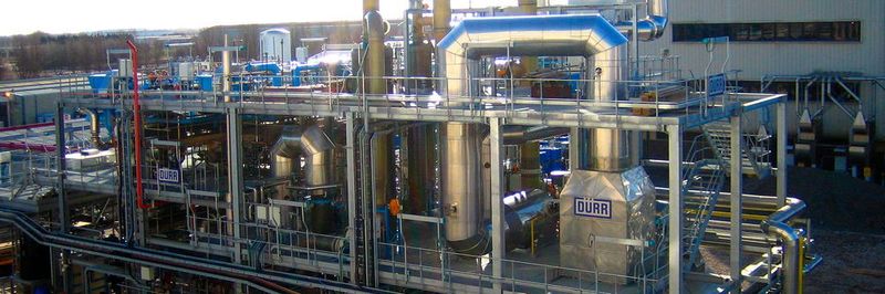Mit der Übernahme des industriellen Umwelttechnikgeschäfts von Babcock & Wilcox Enterprises erweitert Dürr sein Portfolio um umwelttechnische Anlagen zur industriellen Abluftreinigung.